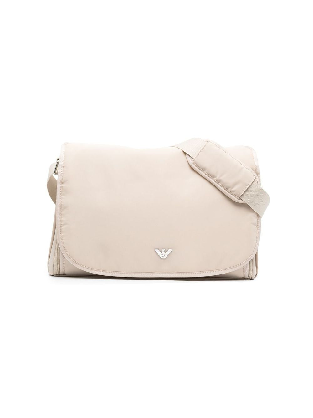 Borsa fasciatoio per neonati Emporio Armani Kids beige con applicazione 402145 CC904 00055 EMPORIO ARMANI KIDS 