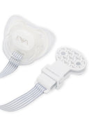 Ciuccio per neonati Emporio Armani Kids bianco con stampa 409174 CC919 00010 EMPORIO ARMANI KIDS 