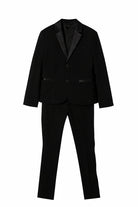 Completo due pezzi per bambino Emporio Armani Kids nero con taglio straight 6H4VJ8 4N3FZ 0999 EMPORIO ARMANI KIDS 