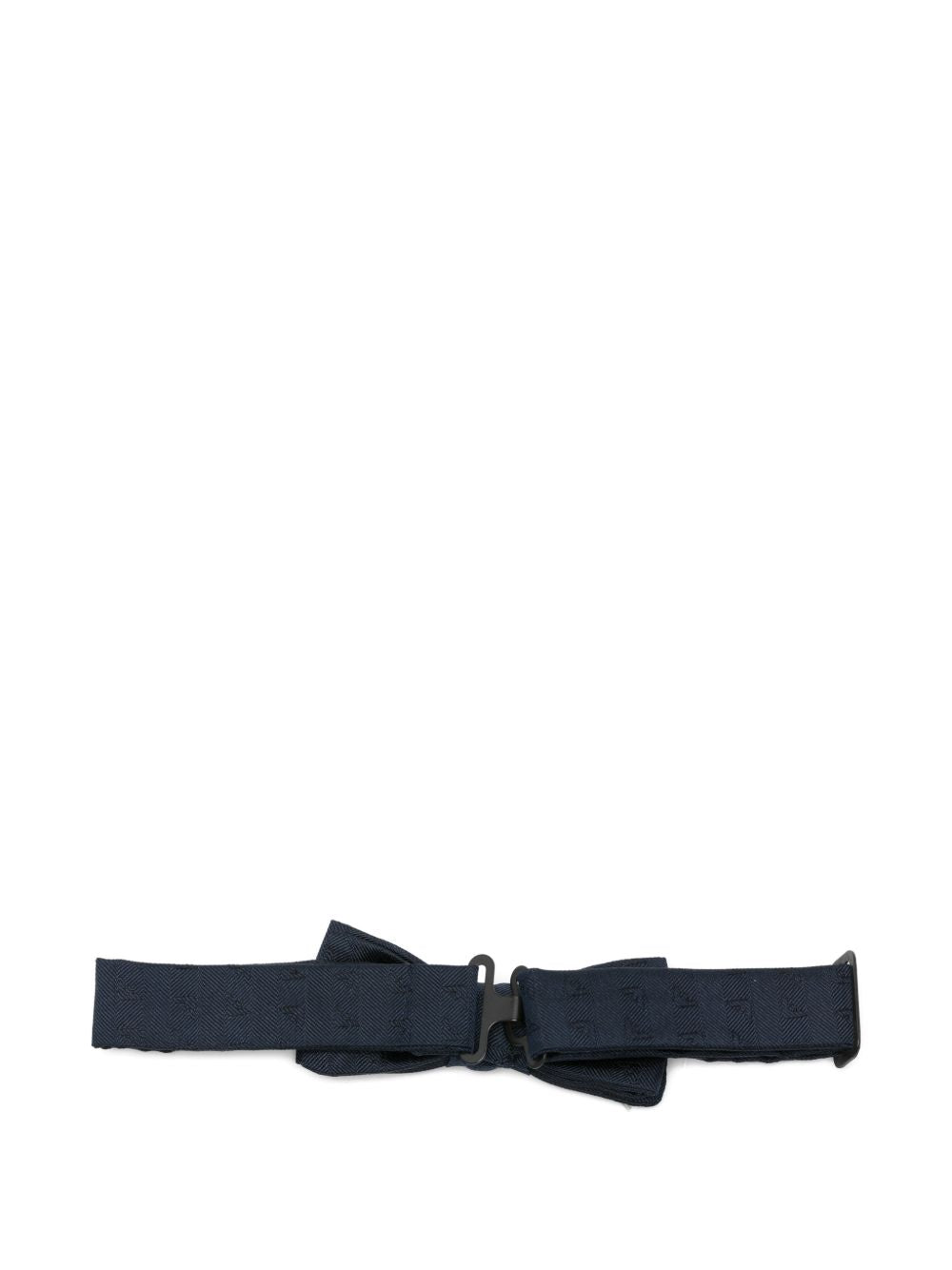 Papillon per bambino Emporio Armani Kids blu con motivo jacquard con aquila EB000853 AF23748 FB068 EMPORIO ARMANI KIDS 