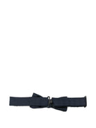 Papillon per bambino Emporio Armani Kids blu con motivo jacquard con aquila EB000853 AF23748 FB068 EMPORIO ARMANI KIDS 