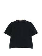 T-shirt per neonato Emporio Armani Kids blu con logo aquila sul davanti EB001322 AF16641 UB118 EMPORIO ARMANI KIDS 