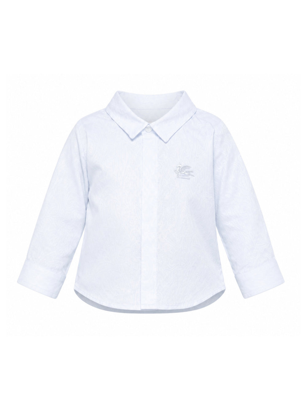 Camicia per neonato Etro Kids azzurra con colletto classico GW5500 P0472 600 ETRO KIDS 