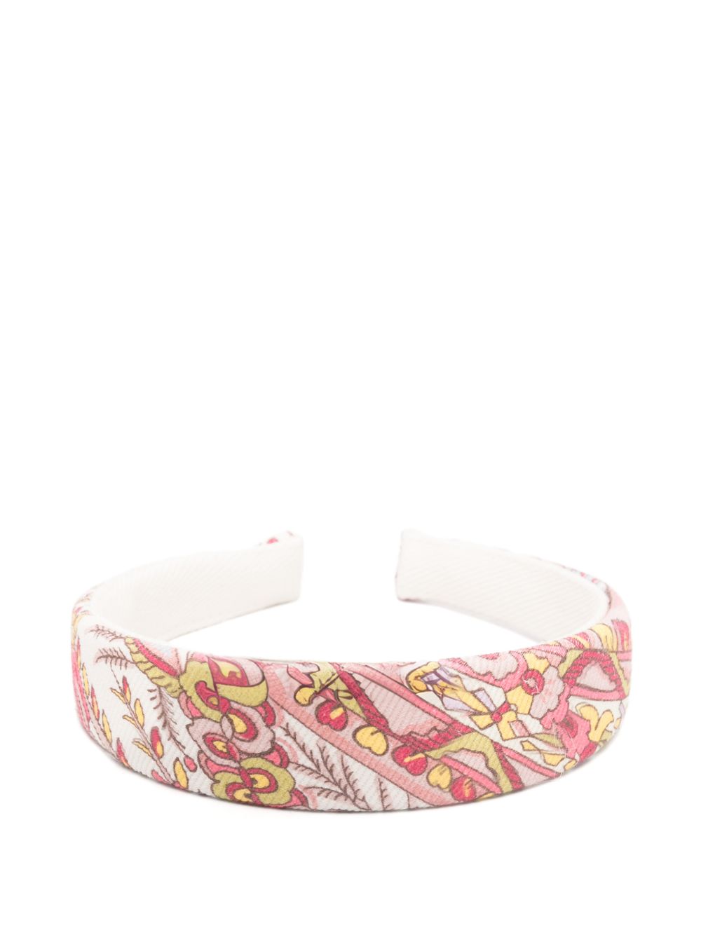 Cerchietto per capelli per bambina Etro Kids rosa con stampa floreale GY0A24 D0137 106RS ETRO KIDS 