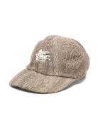 Cappello per bambino Etro Kids marrone con stampa Paisley all-over GY0P57 U0264 311 ETRO KIDS 