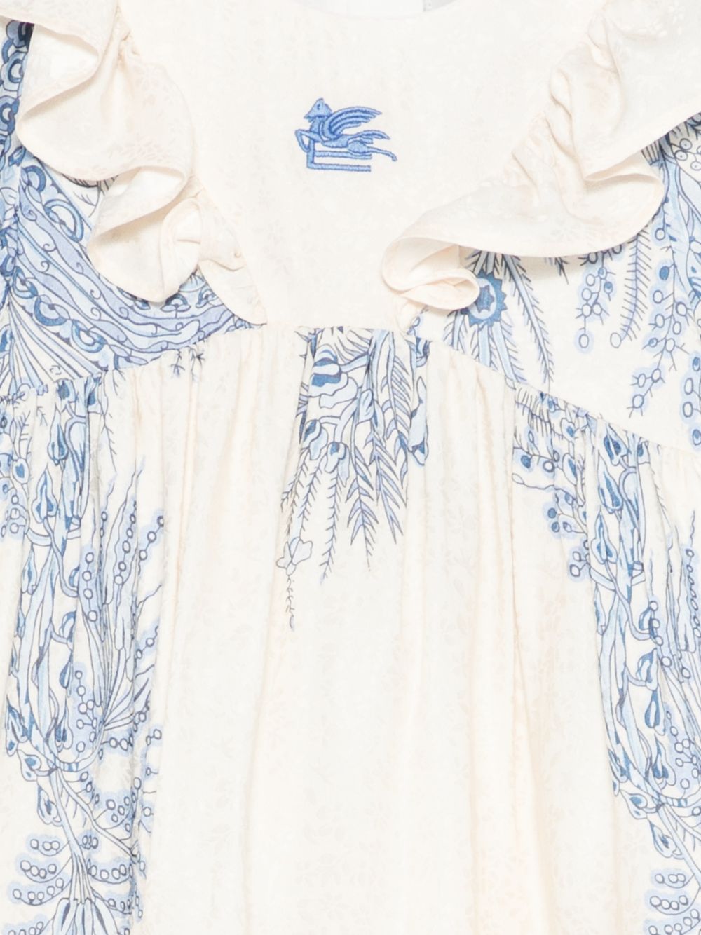 Abito per neonata Etro Kids beige con stampa paisley GY1001 S0221 106CE ETRO KIDS 