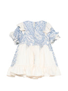 Abito per neonata Etro Kids beige con stampa paisley GY1001 S0221 106CE ETRO KIDS 