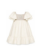 Abito per bambina Etro Kids bianco con stampa paisley GY1A31 I0308 105 ETRO KIDS 