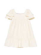 Abito per bambina Etro Kids bianco con stampa paisley GY1A31 I0308 105 ETRO KIDS 