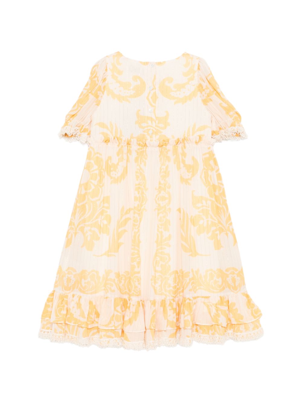 Abito per bambina ETRO KIDS giallo con stampa a fiori GY1B01 K0283 238GL ETRO KIDS 
