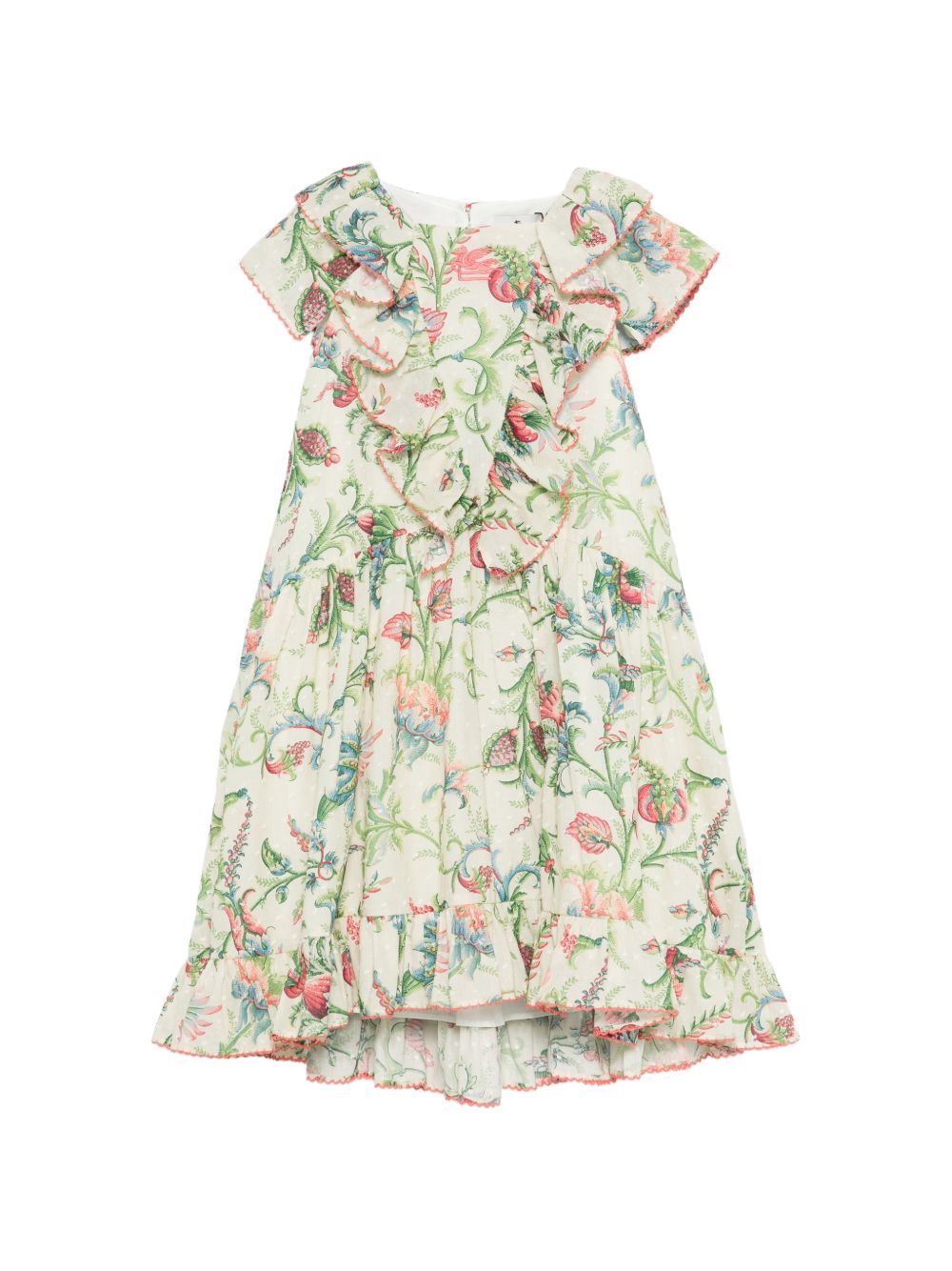 Abito per bambina Etro Kids beige con stampa floreale GY1B50 M0082 106MC ETRO KIDS 