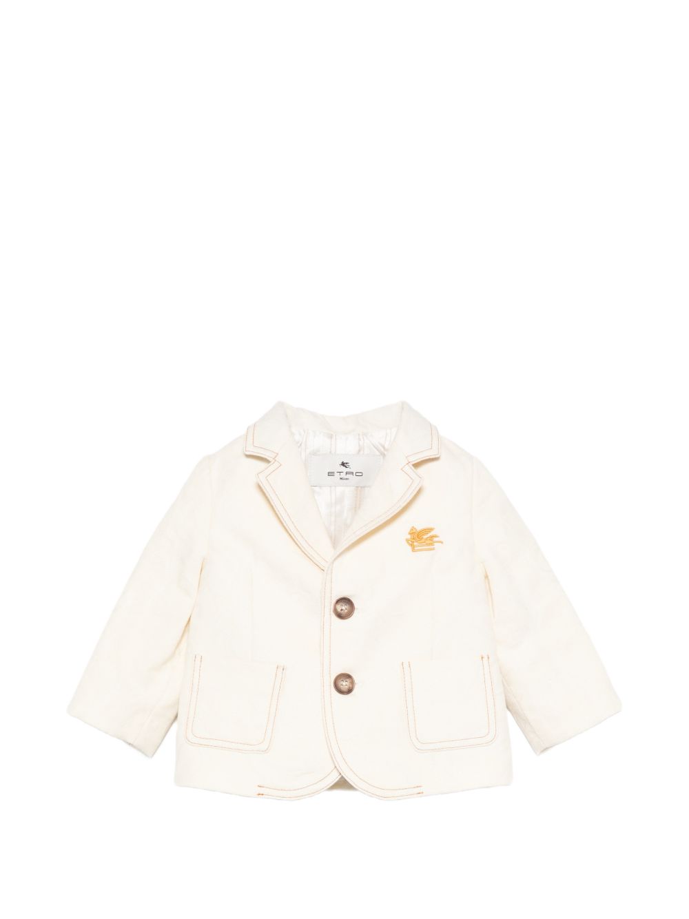 Blazer per neonato Etro Kids beige con revers a lancia GY2504 I0308 105 ETRO KIDS 