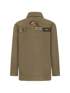 Camicia per bambino Etro Kids verde con motivo pegaso GY2P20 G0064 724 ETRO KIDS 