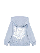 Giacca per bambino ETRO KIDS azzurro con stampa grafica e cappuccio GY2P60 N0325 603 ETRO KIDS 
