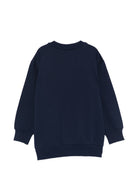 Felpa per bmabino Etro Kids blu navy con logo ricamato GY4P10 Z3183 617 ETRO KIDS 