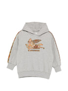 Felpa per bambino Etro Kids grigia con cappuccio GY4P30 Z3188 806 ETRO KIDS 