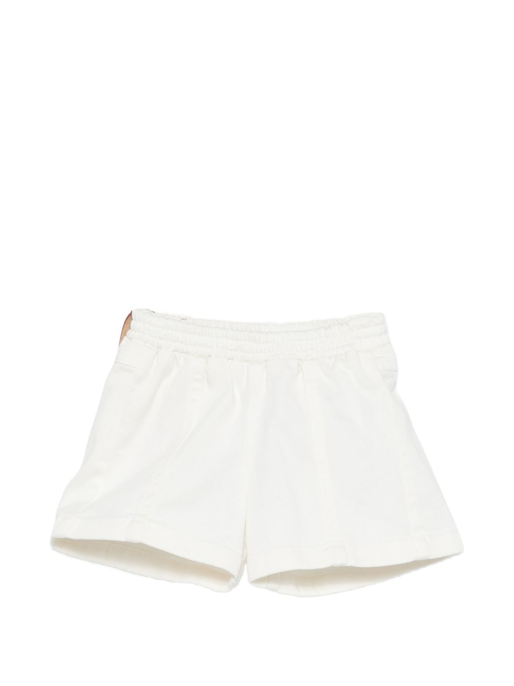Shorts per neonata Etro Kids bianchi con stemma sul retro GY6009 D0039 101 ETRO KIDS 