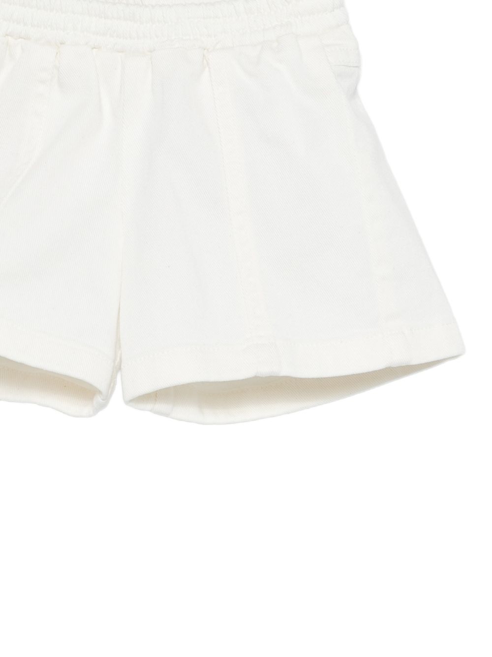 Shorts per neonata Etro Kids bianchi con stemma sul retro GY6009 D0039 101 ETRO KIDS 