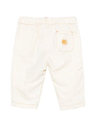 Shorts per neonato Etro Kids bianchi con ricamo logo sul retro GY6500 I0308 105 ETRO KIDS 