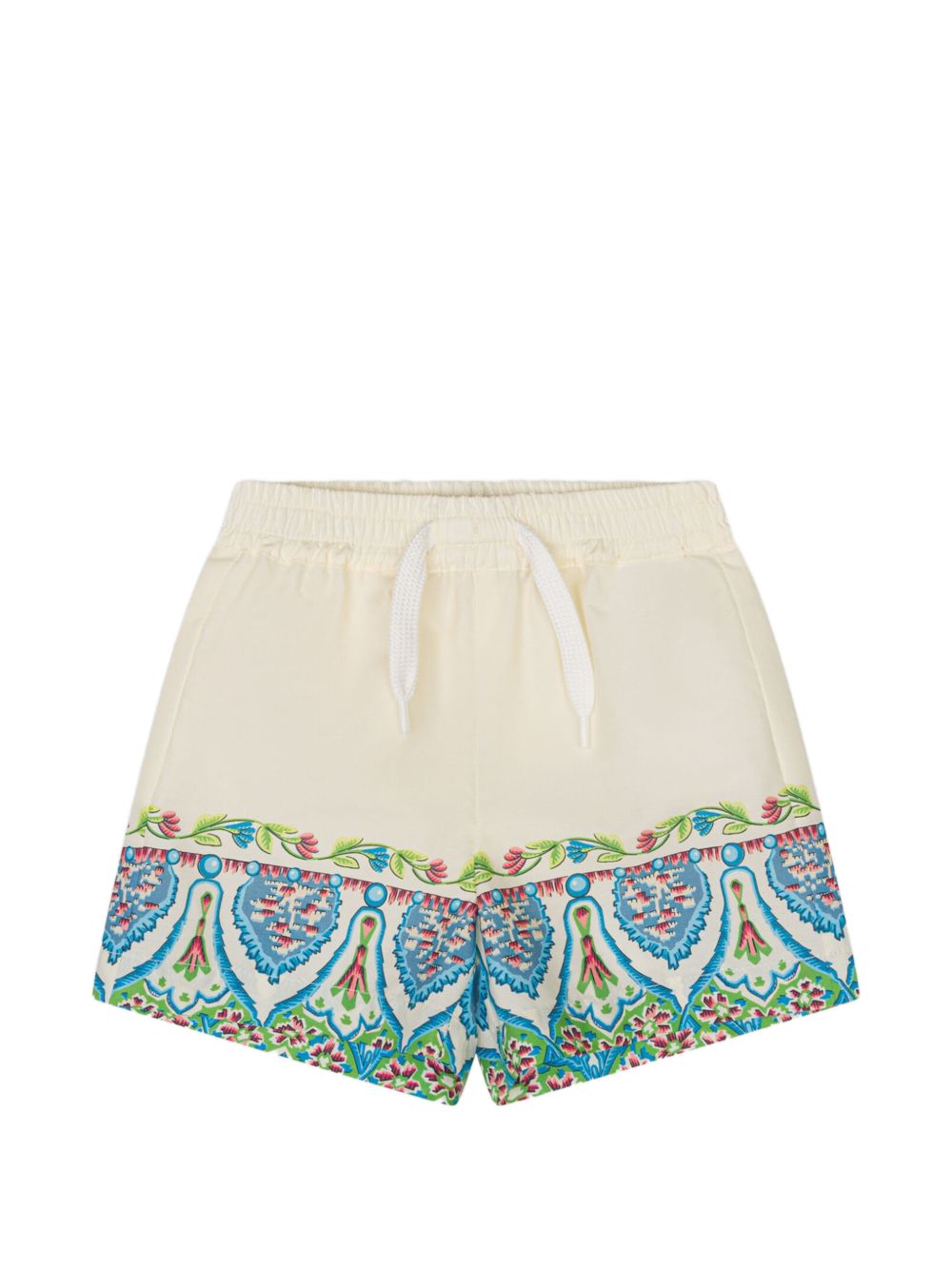 Shorts per neonato Etro Kids beige con stampa floreale GY6559 P0601 106MC ETRO KIDS 