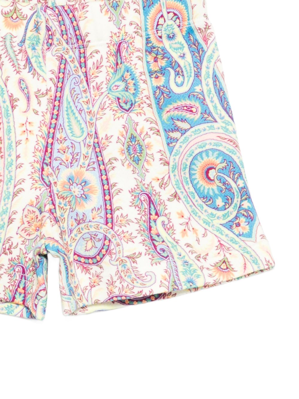 Shorts per neonata Etro Kids multicolor con logo ricamato GY6569 Z3794 107MC ETRO KIDS 