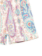 Shorts per neonata Etro Kids multicolor con logo ricamato GY6569 Z3794 107MC ETRO KIDS 