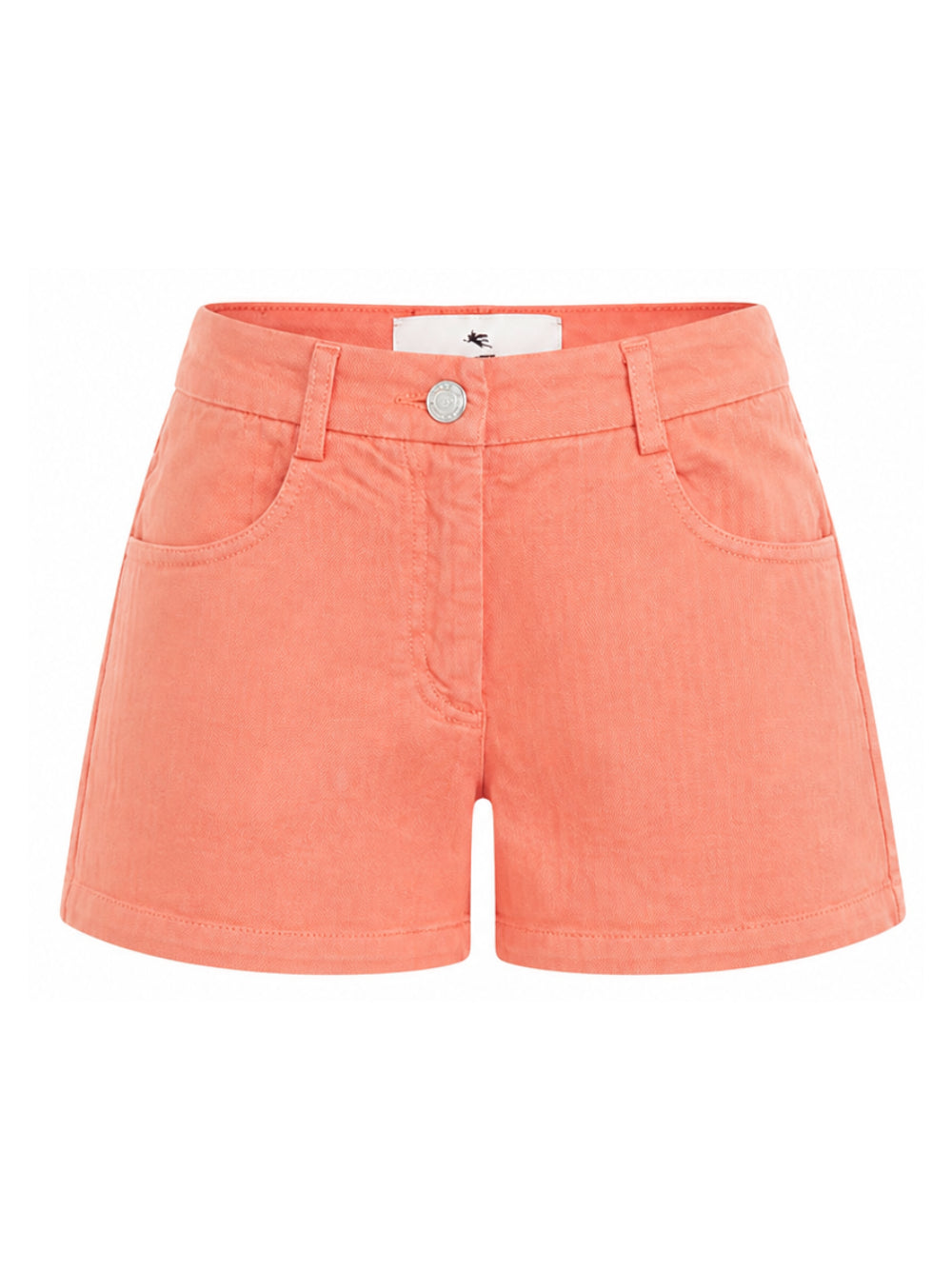 Shorts per bambina Etro Kids arancione con logo ricamato GY6B09 G0064 408 ETRO KIDS 