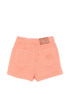Shorts per bambina Etro Kids arancione con logo ricamato GY6B09 G0064 408 ETRO KIDS 