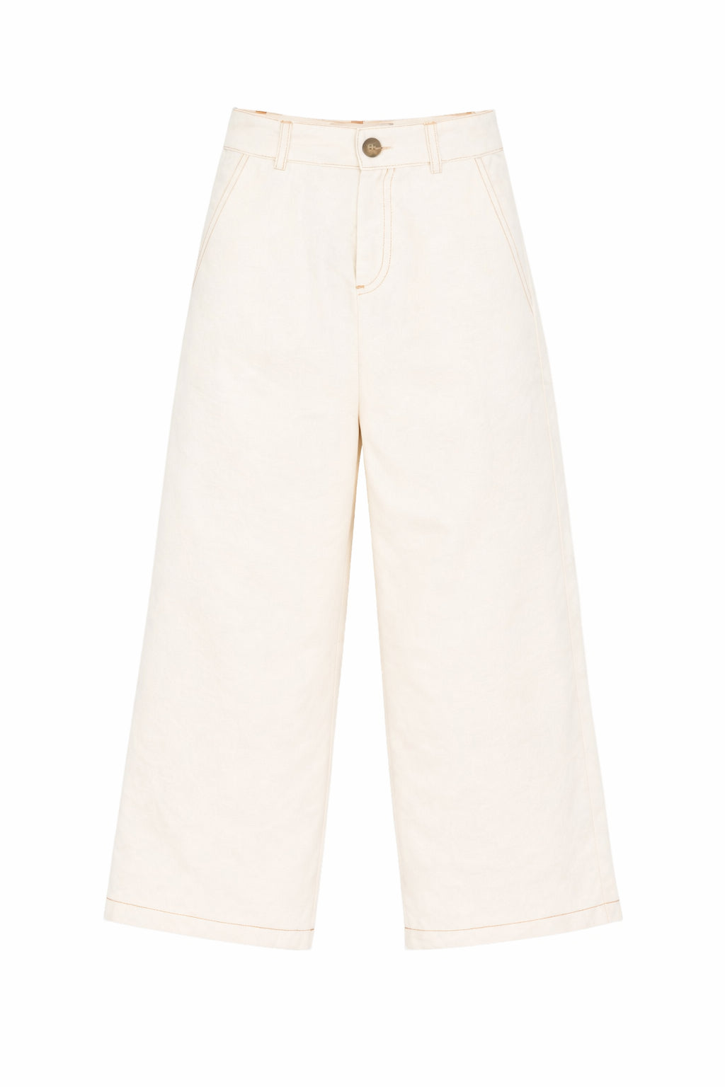Pantaloni per bambina Etro Kids beige con bottoni GY6P10 I0308 105 ETRO KIDS 