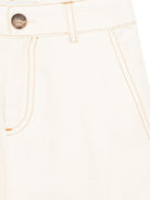 Pantaloni per bambina Etro Kids beige con bottoni GY6P10 I0308 105 ETRO KIDS 