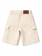 Shorts per bambino Etro Kids beige con applicazione logo sul retro GY6P49 G0064 105 ETRO KIDS 