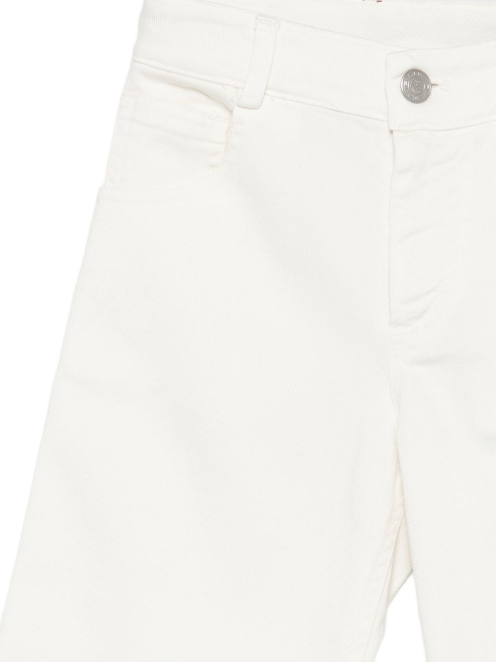 Shorts per bambino Etro Kids bianco con applicazione logo GY6P59 D0039 101 ETRO KIDS 