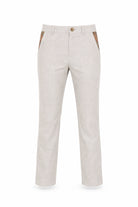 Pantaloni per bambino Etro Kids grigio con tasca con stampa paisley GY6P60 I0314 956 ETRO KIDS 