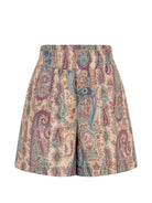Shorts per bambino Etro Kids multicolore con stampa Paisley GY6Q69 M0081 107MC ETRO KIDS 
