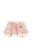 Gonna per neonata Etro Kids rosa con stampa paisley GY7000 S0221 106RS ETRO KIDS 