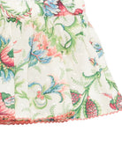 Gonna pe neonata Etro Kids beige con stampa fiori GY7010 M0082 106MC ETRO KIDS 