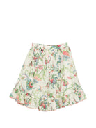 Gonna per bambina Etro Kids beige con stampa floreale GY7A54 M0082 106MC ETRO KIDS 