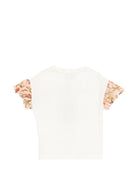 T-shirt per neonata ETRO KIDS bianca con stampa grafica GY8A51 Z3672 105 ETRO KIDS 