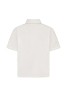 T-shirt per bambino Etro Kids bianca con ricamo Pegaso sul davanti GY8P01 Z0022 101 ETRO KIDS 
