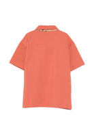 T-shirt per bambino Etro Kids rossa con colletto stile polo GY8P01 Z0022 403 ETRO KIDS 