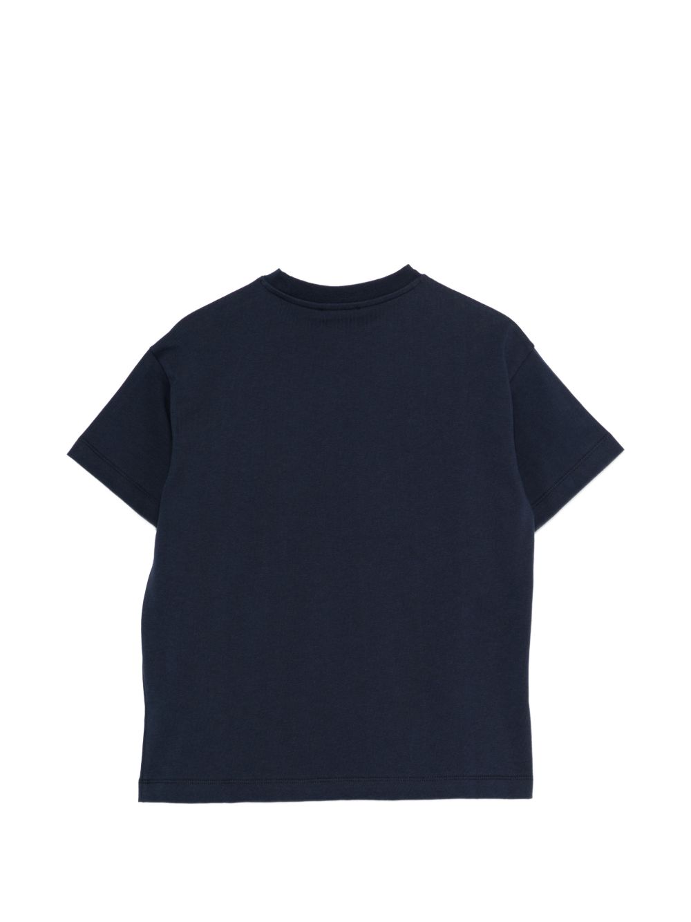 T-shirt per bambino Etro Kids blu con logo applicato GY8P81 Z3672 617 ETRO KIDS 