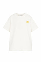 T-shirt per bambino Etro Kids bianca con logo ricamato GY8P91 Z3672 102 ETRO KIDS 
