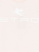 T-shirt per bambina Etro Kids rosa con stampa logo GY8Q11 Z3672 501 ETRO KIDS 