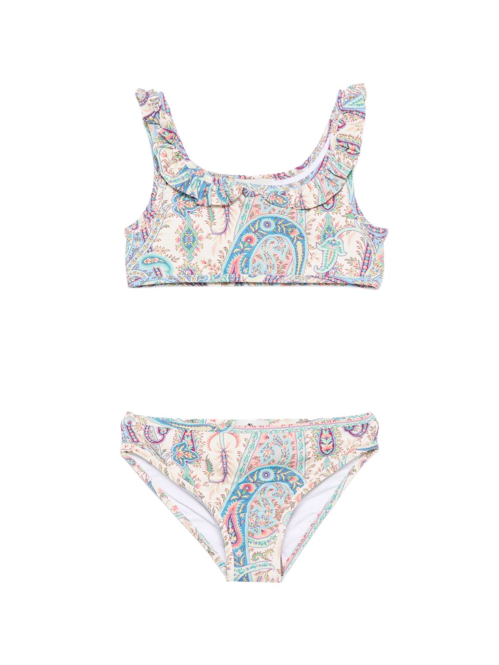 Costume da bagno per bambina ETRO KIDS multicolore con stampa paisley GYCA39 J0556 107MC ETRO KIDS 