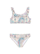 Costume da bagno per bambina ETRO KIDS multicolore con stampa paisley GYCA39 J0556 107MC ETRO KIDS 
