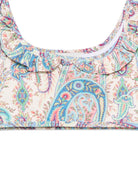 Costume da bagno per bambina ETRO KIDS multicolore con stampa paisley GYCA39 J0556 107MC ETRO KIDS 