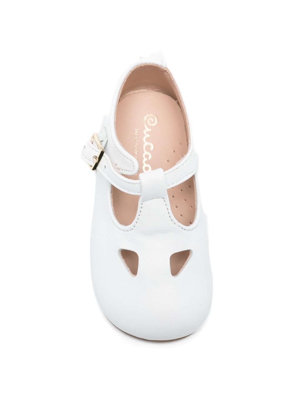 Scarpe eleganti per bambino Eli1957  bianche con fibbia 12042AN BLANCO Eli Kids 