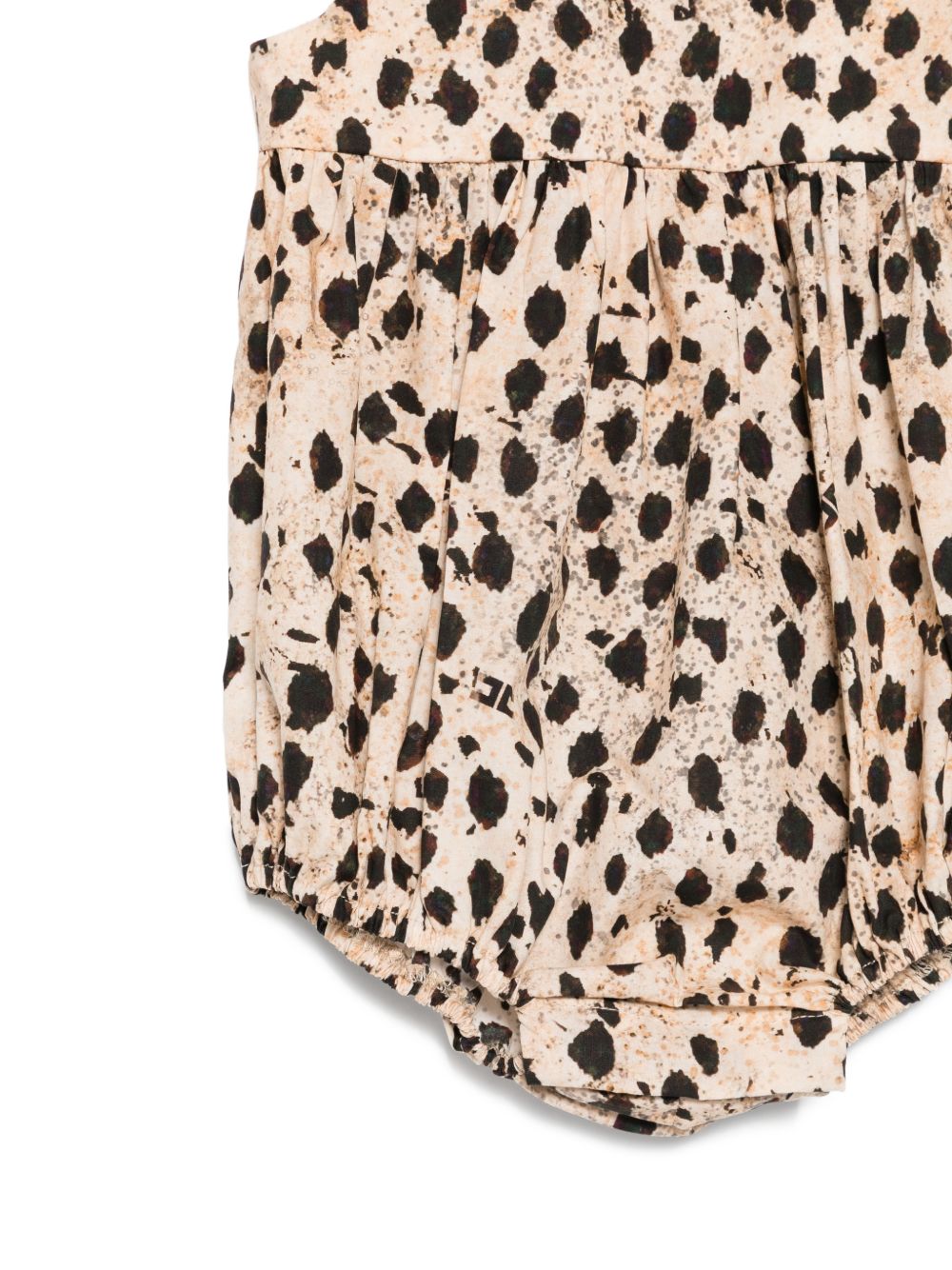 Tutine per neonata Elisabetta Franchi La Mia Bambina marrone a pois ENPG0600CAE07 D640 ElISABETTA FRANCHI KIDS 