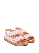 Sandali per bambina Elisabetta Franchi La Mia Bambina rosa con applicazione logo F1A2E0554023 9325 ElISABETTA FRANCHI KIDS 