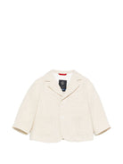 Giacca per neonato Fay Kids beige con revers classici FY2514 I0318 109 FAY KIDS 